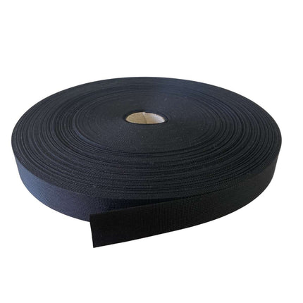 cinatex Cintas Cinta de poliester alta tenacidad - Color Negro - Rollo de 50 metros