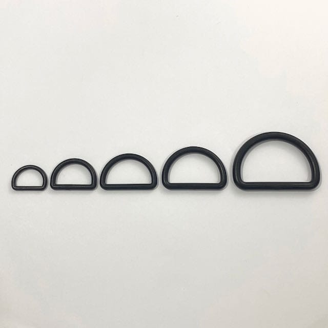 StrapRyte anillos Anillo de plástico en D StrapRyte® - 100 unidades