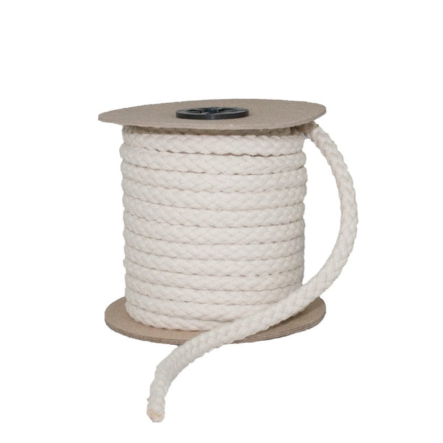 StrapRyte cordón Algodón natural Cordón de algodón trenzado de 9 mm StrapRyte® - 10 metros