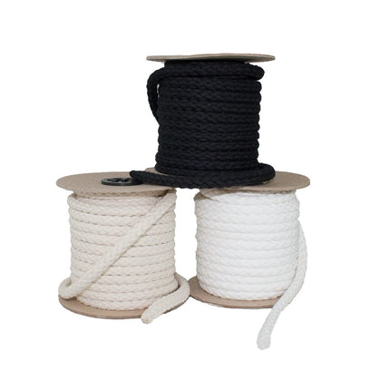 StrapRyte cordón Cordón de algodón trenzado de 9 mm StrapRyte® - 10 metros